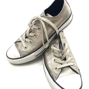 Converse ALL STAR Gold and white sneakers 🎁